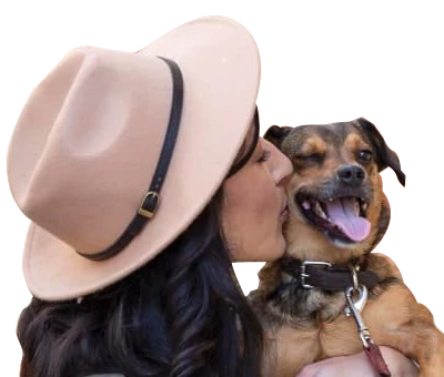 Foto mascota con dueño